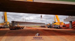 Içamento, Transporte e Montagem de Vigas com Guindastes e Caminhões Içamento, Transporte e Montagem de Vigas com Guindastes e Caminhões