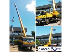 Trabalho em altura com Guindaste Rodoviário Trabalho em altura com Guindaste Rodoviário