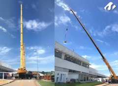 Operação de Içamento com Guindaste Rodoviário LTM