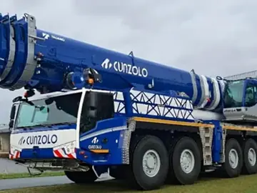 Guindaste pesado de 160 a 275 toneladas