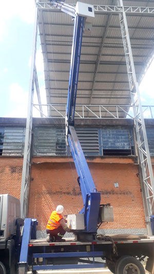 Içamento de cobertura industrial completa com ATF 220