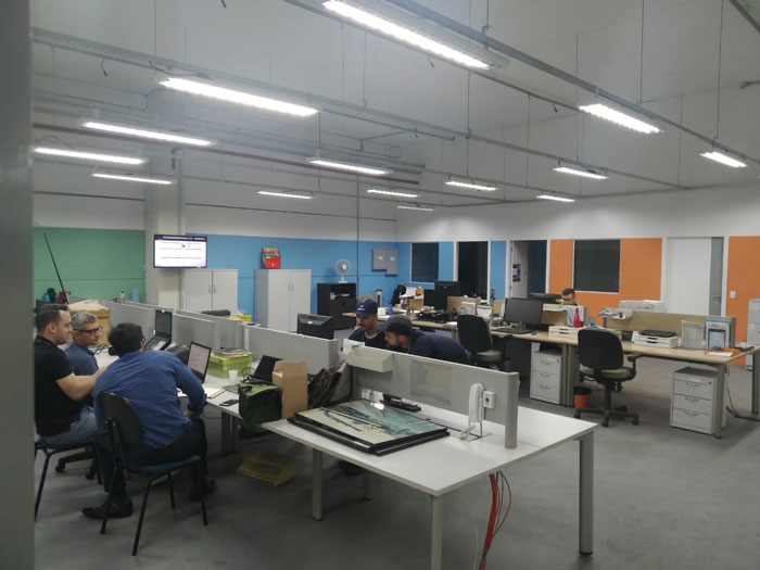 Manutenção de plataformas antes e depois da locação