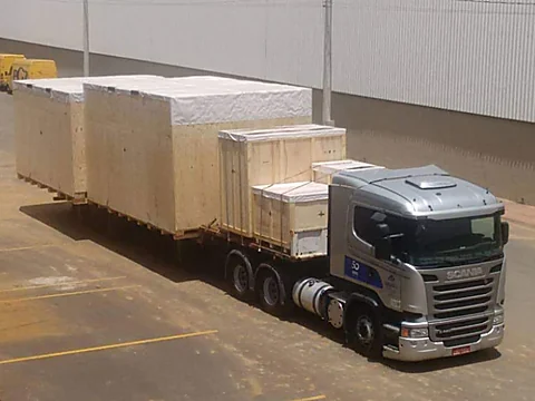 Carreta para transporte pesado
